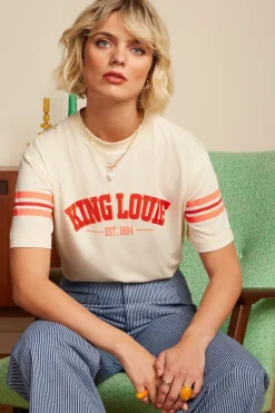 King Louie Tops & Shirts|Boxy Tee Cream