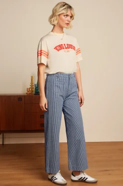 King Louie Tops & Shirts|Boxy Tee Cream
