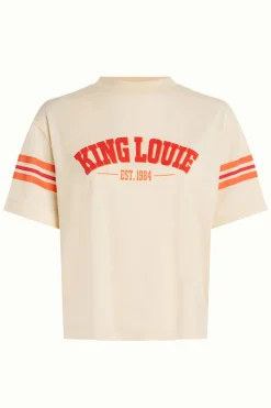 King Louie Tops & Shirts|Boxy Tee Cream