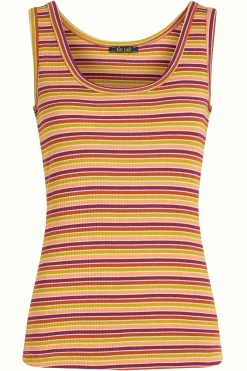 King Louie Tops & Shirts|Brigitta Camisole Cleo Stripe Cream