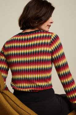 King Louie Vesten|Cardi Roundneck Celina Black