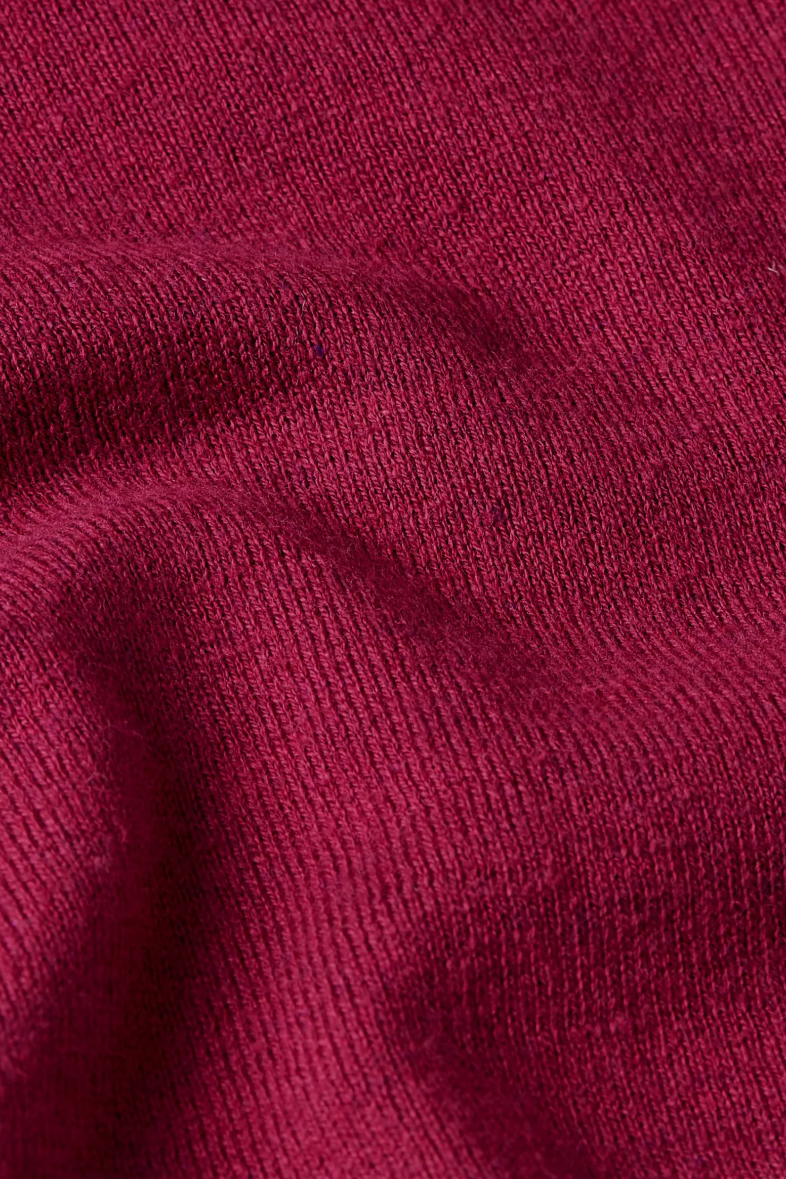 King Louie Vesten|Cardi Roundneck Cocoon Beaujolais Red