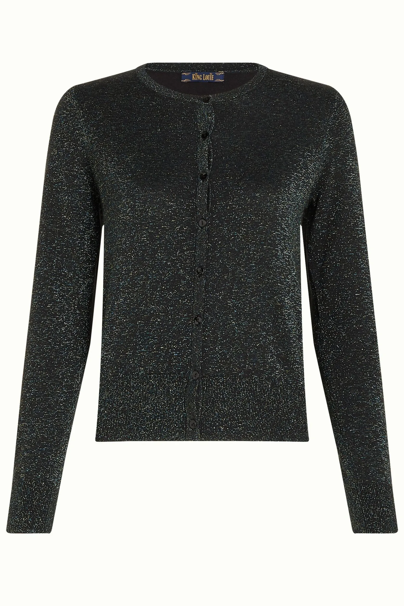 King Louie Vesten|Cardi Roundneck Lapis Black