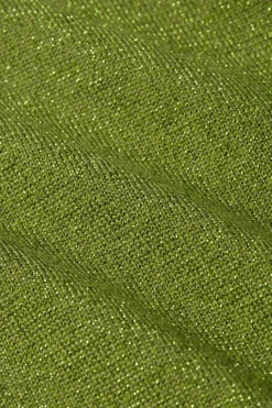 King Louie Vesten|Cardi Roundneck Lapis Woodbine Green