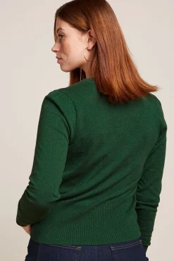 King Louie Vesten|Cardi V Cocoon Forest Green