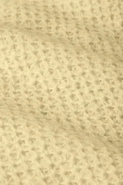 King Louie Vesten|Cardi V Farfalle Custard Yellow