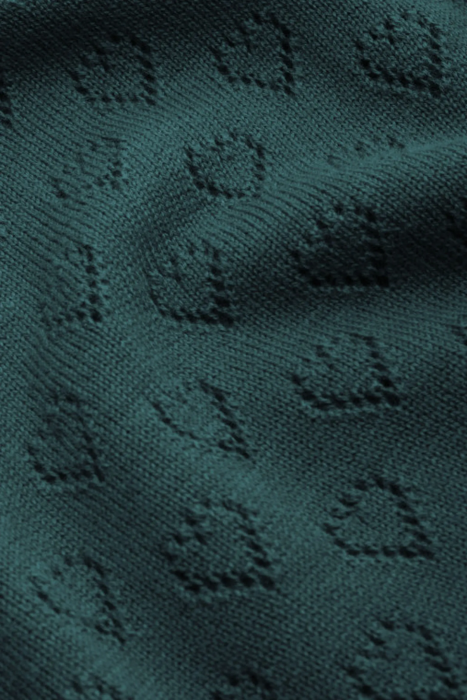 King Louie Vesten|Cardi V Heart Ajour BCI Dragonfly Green