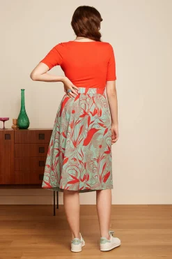 King Louie Tops & Shirts|Carice Top Uni Rib Sun Orange