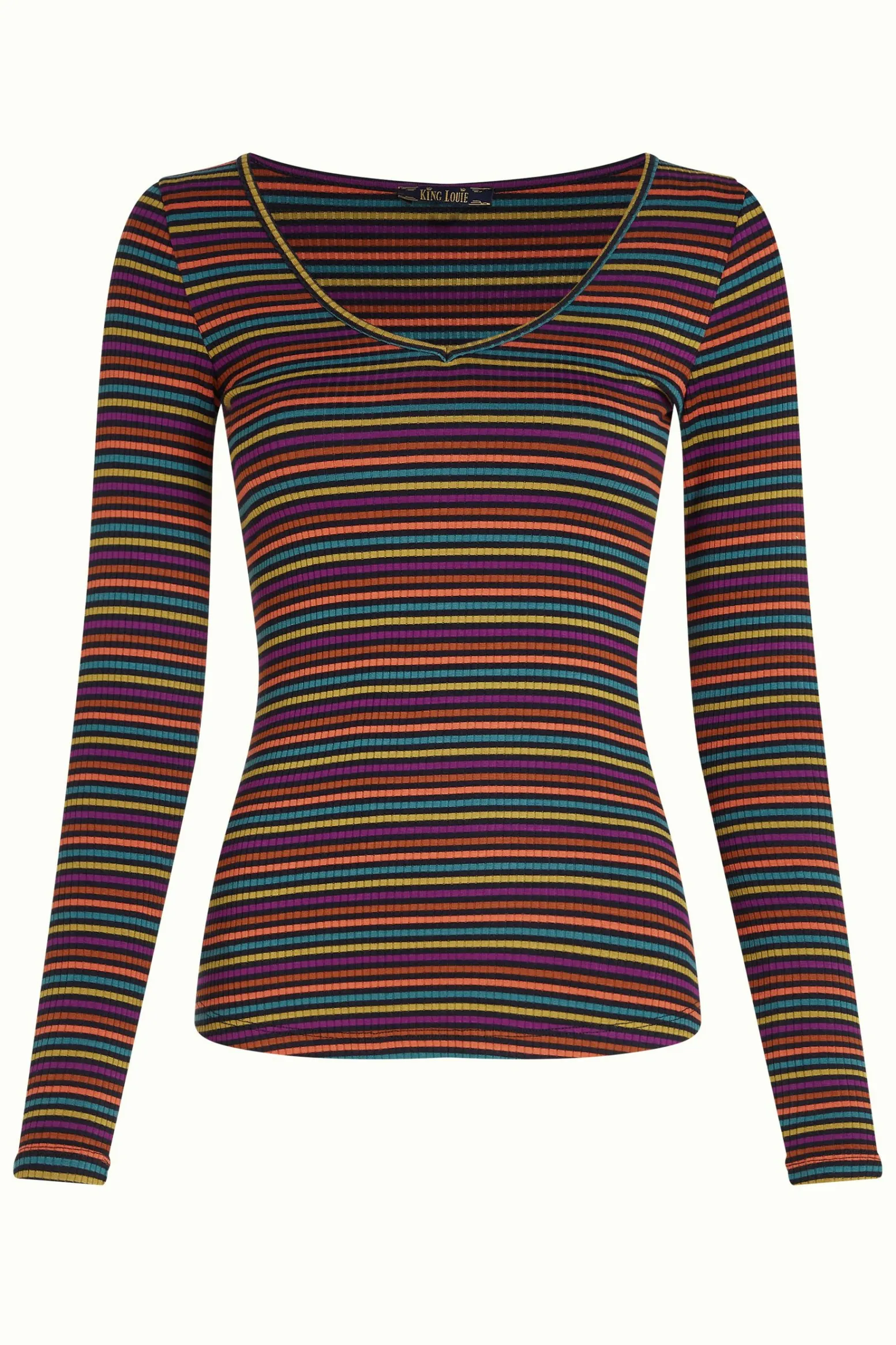 King Louie Tops & Shirts|Carice V Top Rolla Stripe Umbre