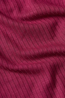 King Louie Tops & Shirts|Carice V Top Uni Rib Beaujolais Red