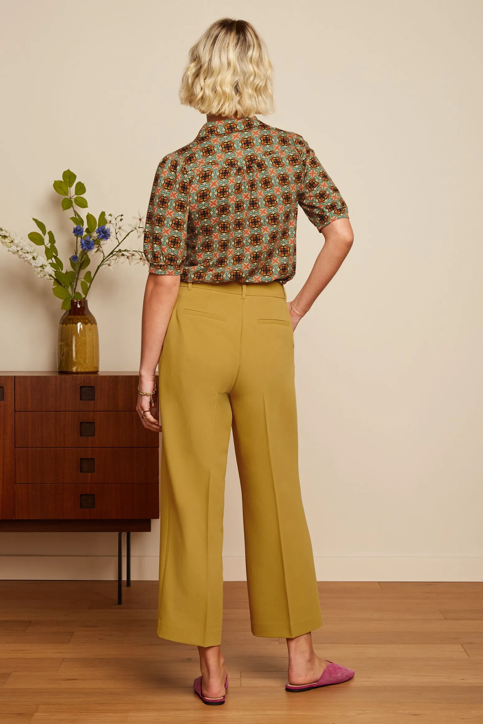 King Louie Blouses|Carina Blouse Casey Black