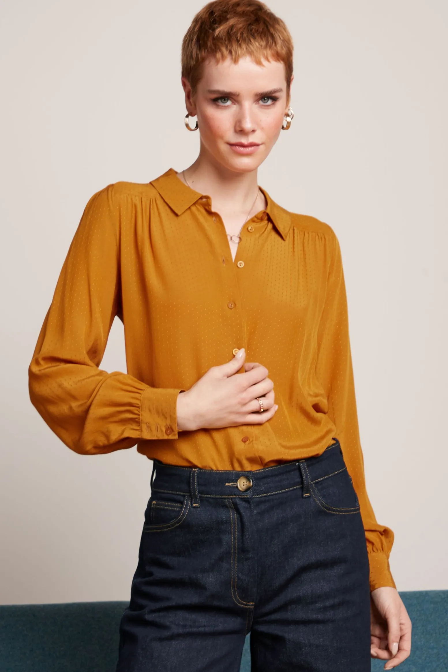 King Louie Blouses|Carina Blouse Sista Syrup