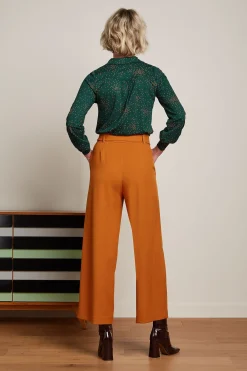 King Louie Blouses|Carina Blouse Valentine Pine Green