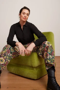 King Louie Blouses|Carina Blouse Viscose Light Black