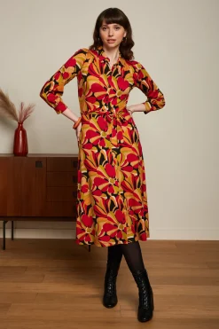 King Louie Jurken|Carina Dress Adore Black