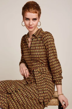 King Louie Jurken|Carina Dress Dandy Black