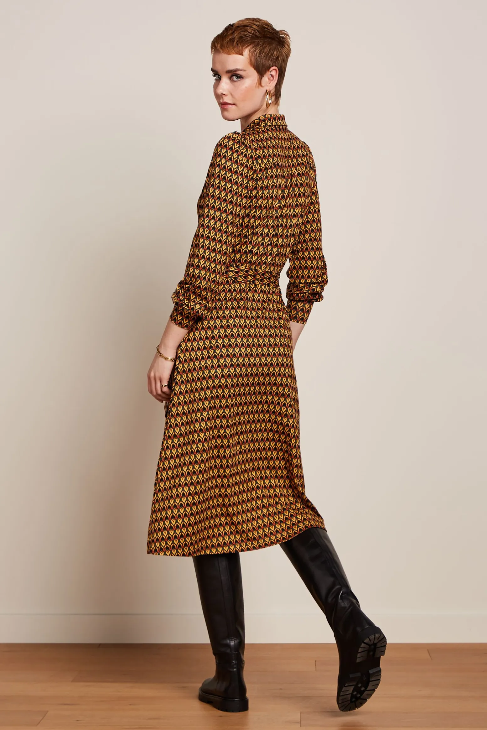 King Louie Jurken|Carina Dress Dandy Black