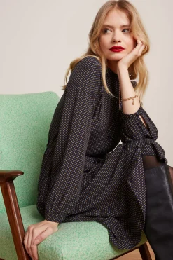 King Louie Jurken|Carina Dress Piper Evening Blue
