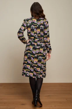 King Louie Jurken|Carina Dress Rebelle Black