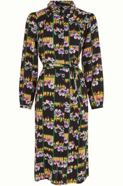 King Louie Jurken|Carina Dress Rebelle Black