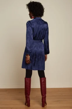 King Louie Jurken|Carina Tunic Dress Rouge Ink Blue
