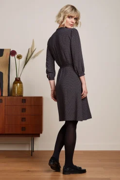 King Louie Jurken|Caro Dress Piper Evening Blue