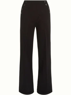 King Louie Broeken|Celi Sailor Pants Aurora Black