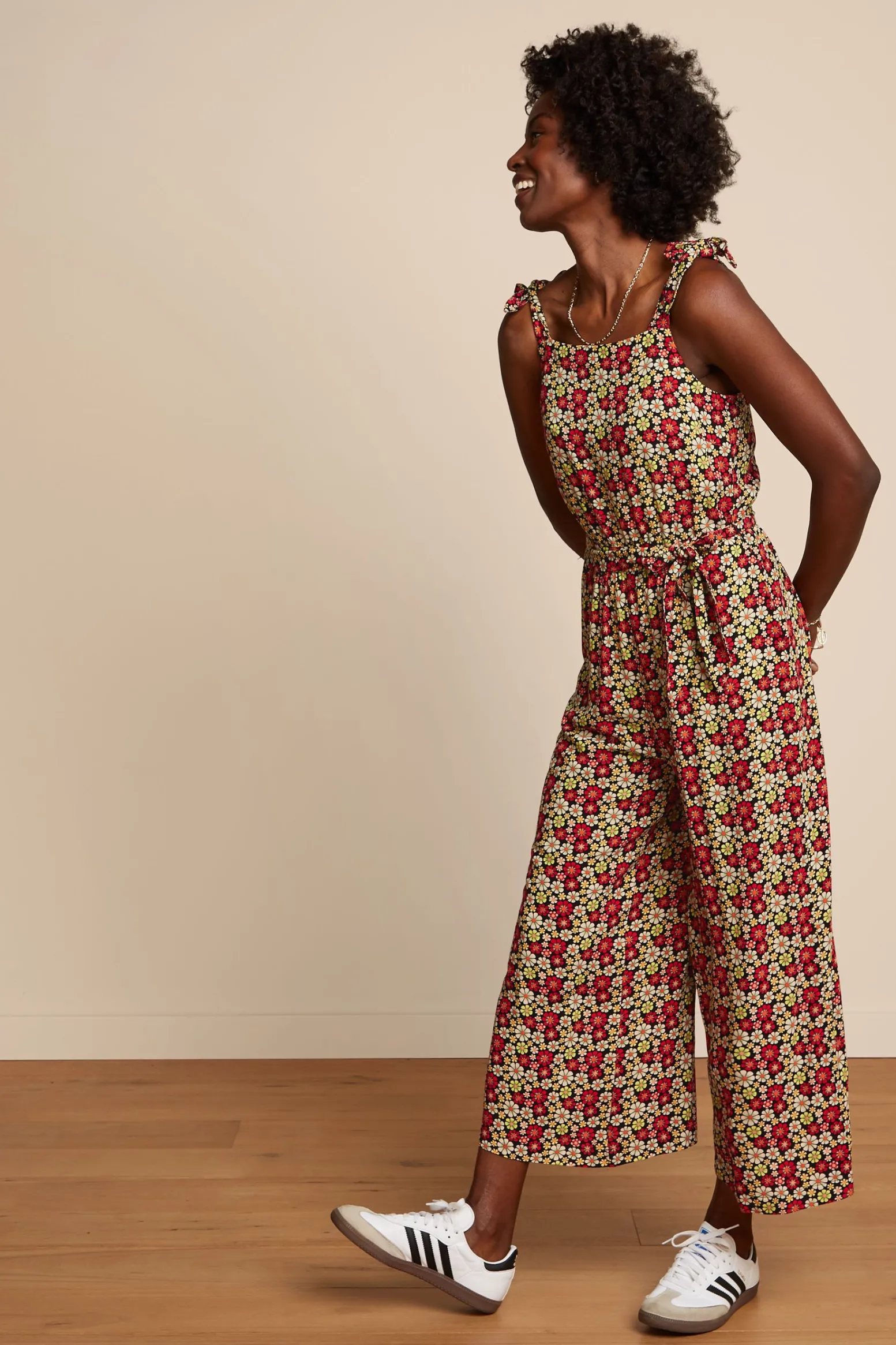 King Louie Jumpsuits|Chrissie Jumpsuit Jackie Fiery Red