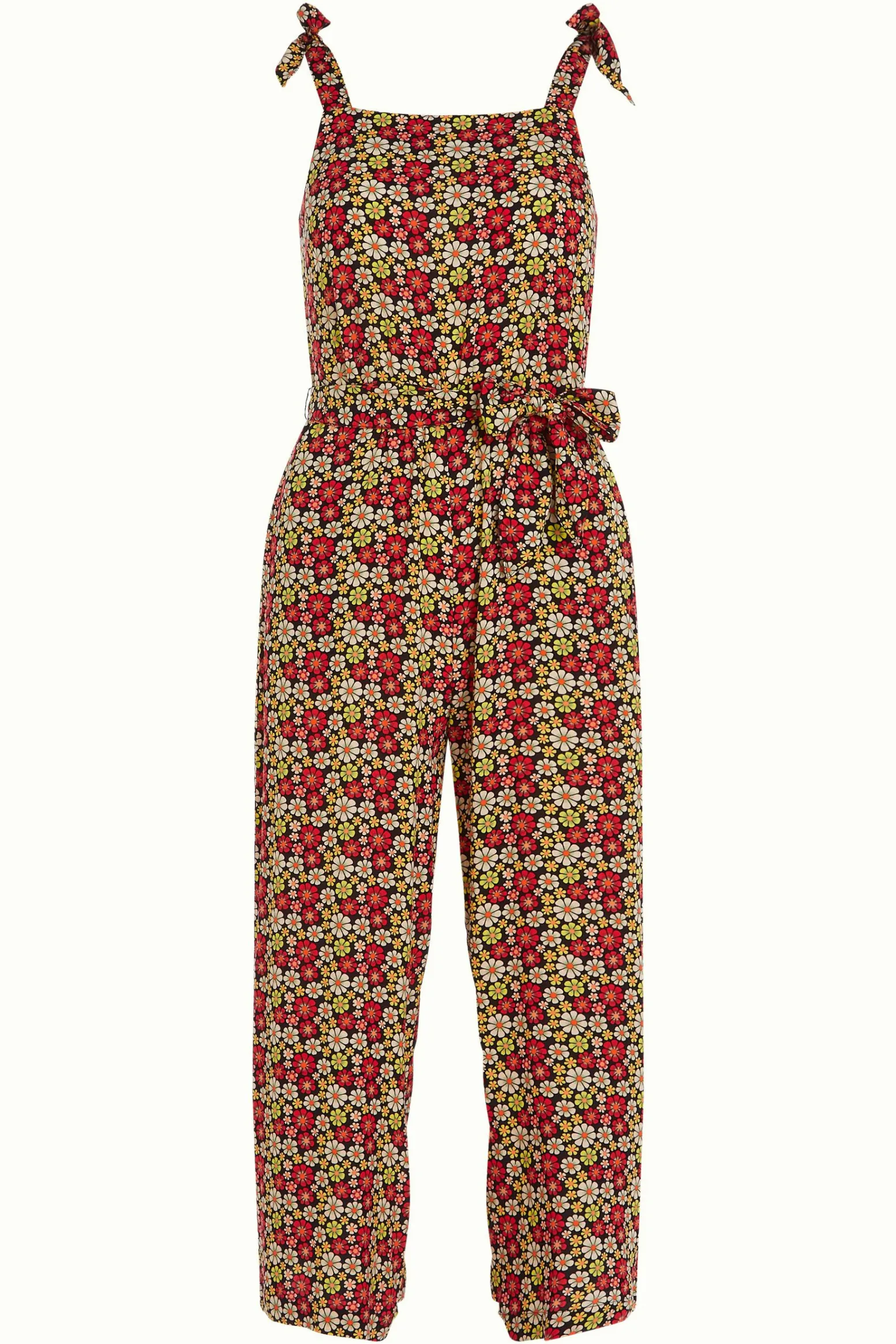 King Louie Jumpsuits|Chrissie Jumpsuit Jackie Fiery Red