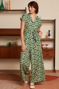 King Louie Jumpsuits|Daisy Jumpsuit Tammie Ponderosa Green