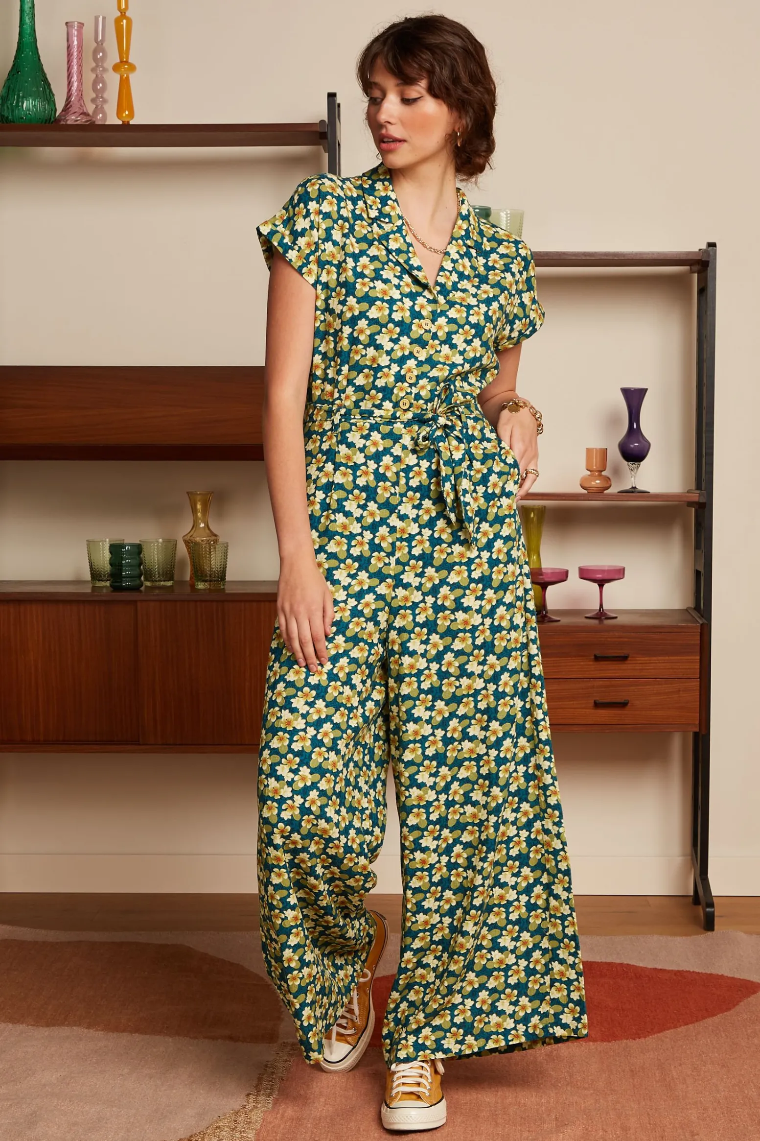King Louie Jumpsuits|Daisy Jumpsuit Tammie Ponderosa Green