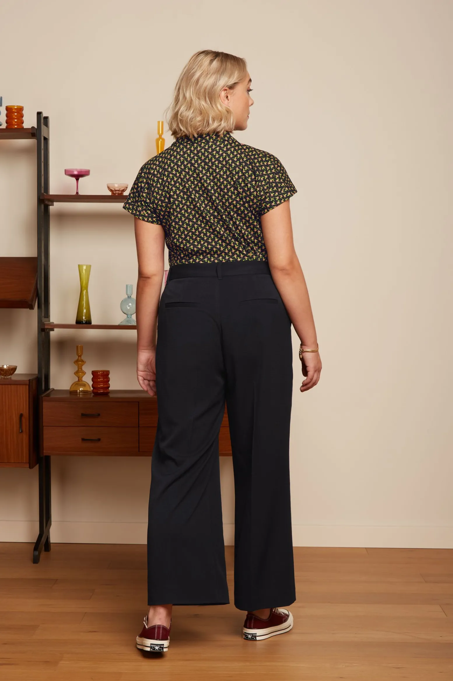 King Louie Blouses|Darcy Blouse Minerva Black