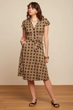 King Louie Jurken|Darcy Dress Casey Black