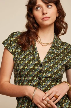 King Louie Jurken|Darcy Dress Tate Black