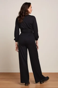 King Louie Jumpsuits|Darcy Jumpsuit Viscose Classic Black