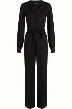 King Louie Jumpsuits|Darcy Jumpsuit Viscose Classic Black