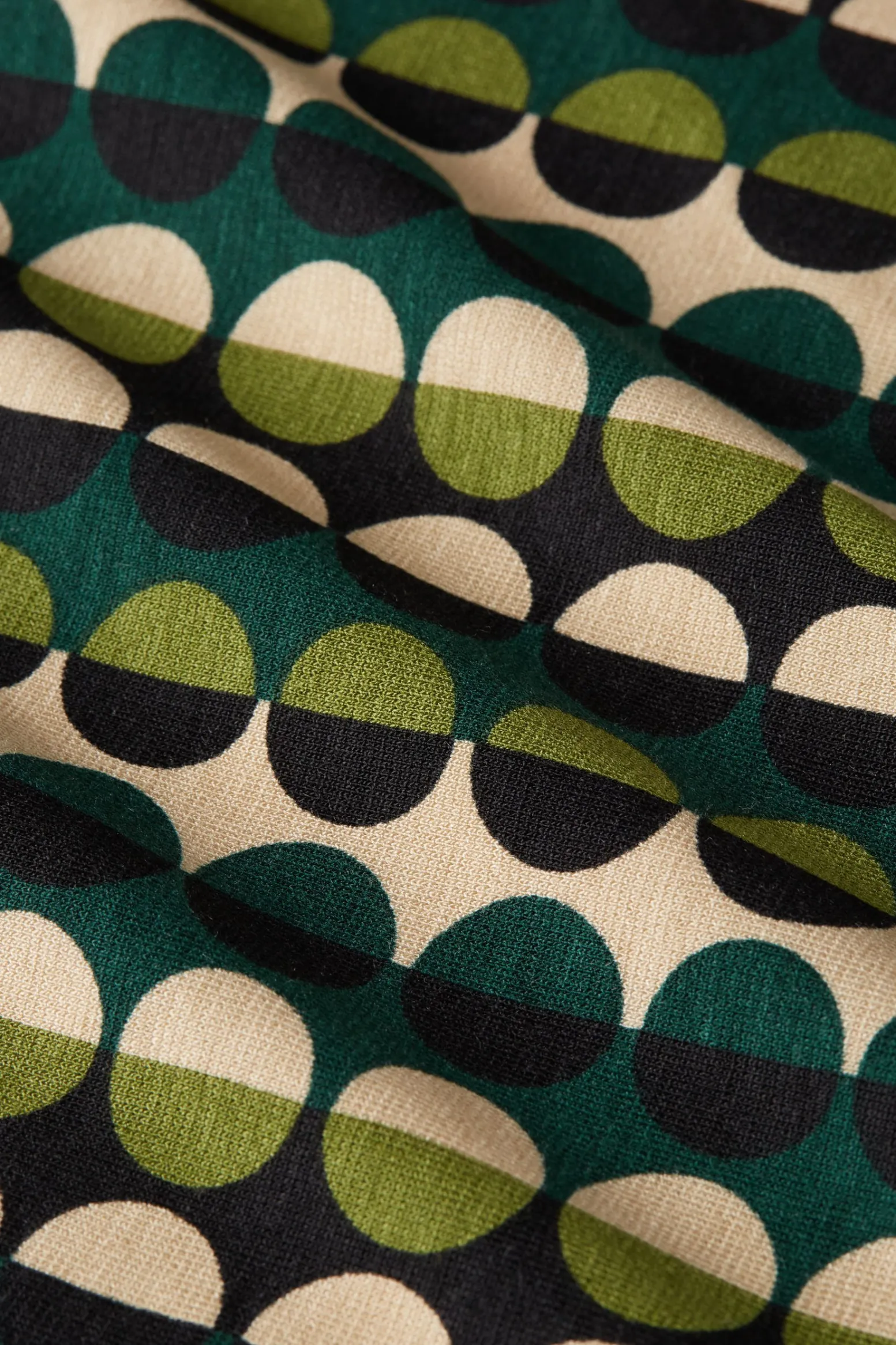 King Louie Jurken|Diner Dress Quincy Pine Green