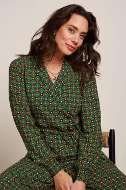 King Louie Jumpsuits|Doris Jumpsuit Valley Peacock Green