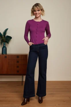 King Louie Broeken|Ella Pants Walker Denim Indigo Blue