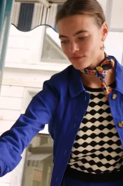 King Louie Jassen & Blazers|Ellen Jacket Sturdy Dazzling Blue