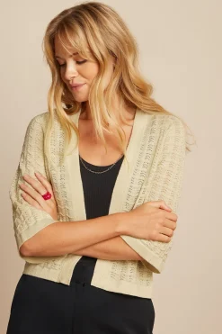 King Louie Vesten|Emily Cardi Palette Cream
