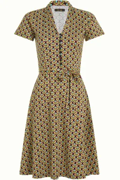 King Louie Jurken|Emmy Dress Indy Delphinium Green