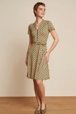 King Louie Jurken|Emmy Dress Indy Sun Orange