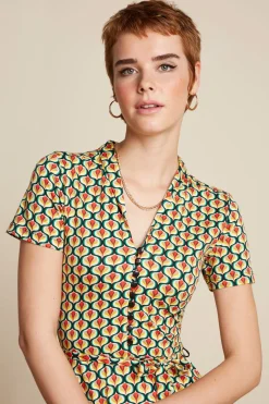 King Louie Jurken|Emmy Dress Indy Sun Orange