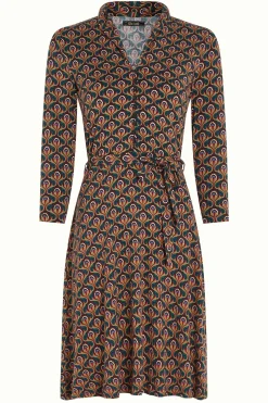 King Louie Jurken|Emmy Dress Jubilee Dragonfly Green