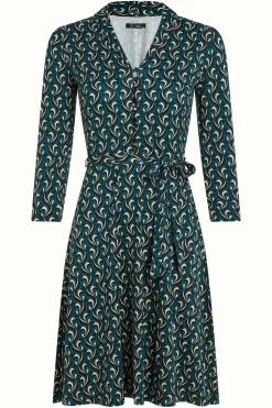 King Louie Jurken|Emmy Dress Morel Dragonfly Green
