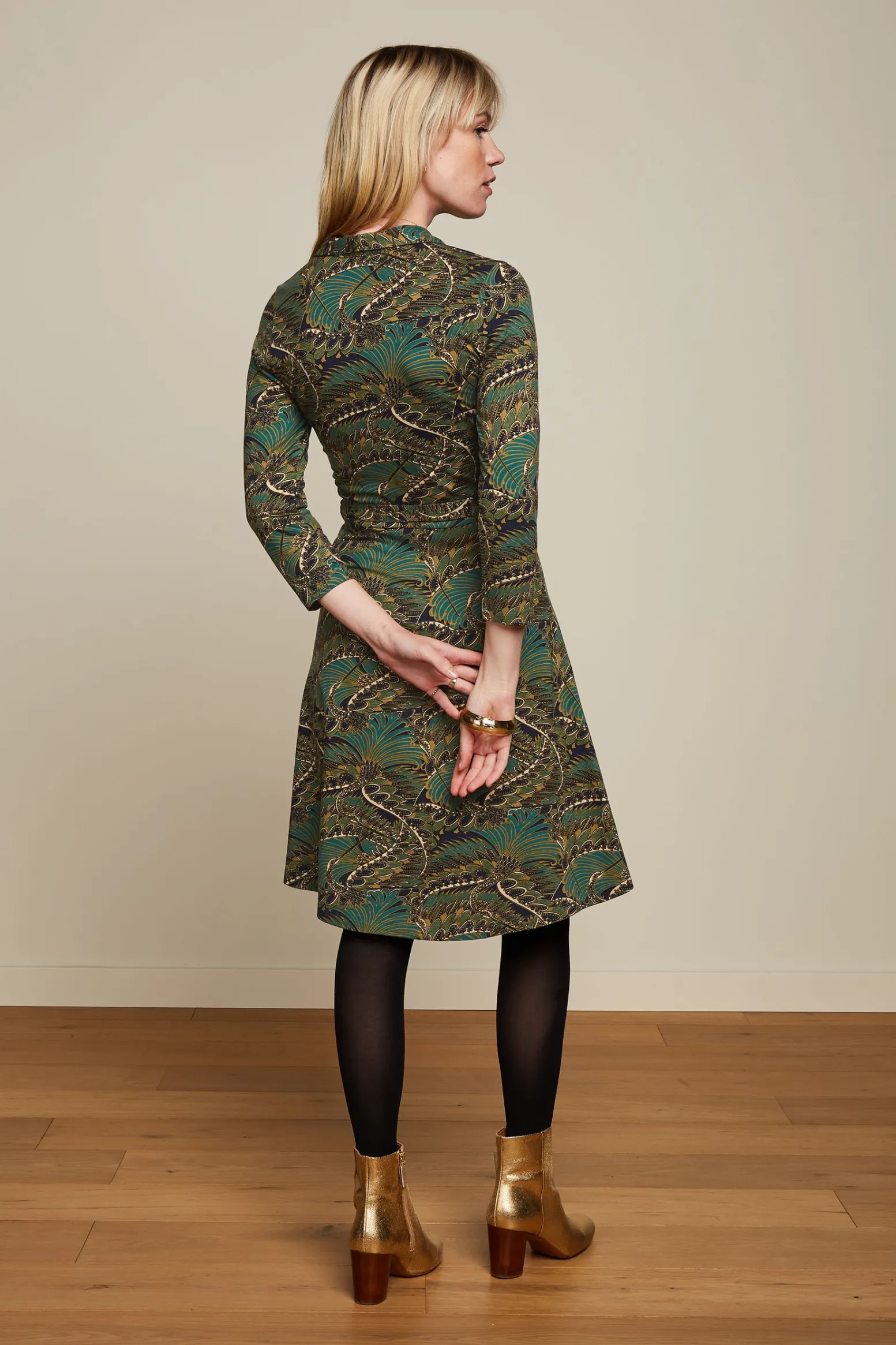 King Louie Jurken|Emmy Dress Venus Blue