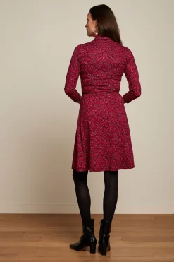 King Louie Jurken|Emmy Dress Vinti Cherry Red