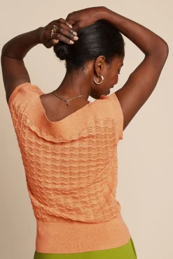 King Louie Tops & Shirts|Erin Top Palette Mock Orange
