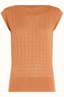 King Louie Tops & Shirts|Erin Top Palette Mock Orange